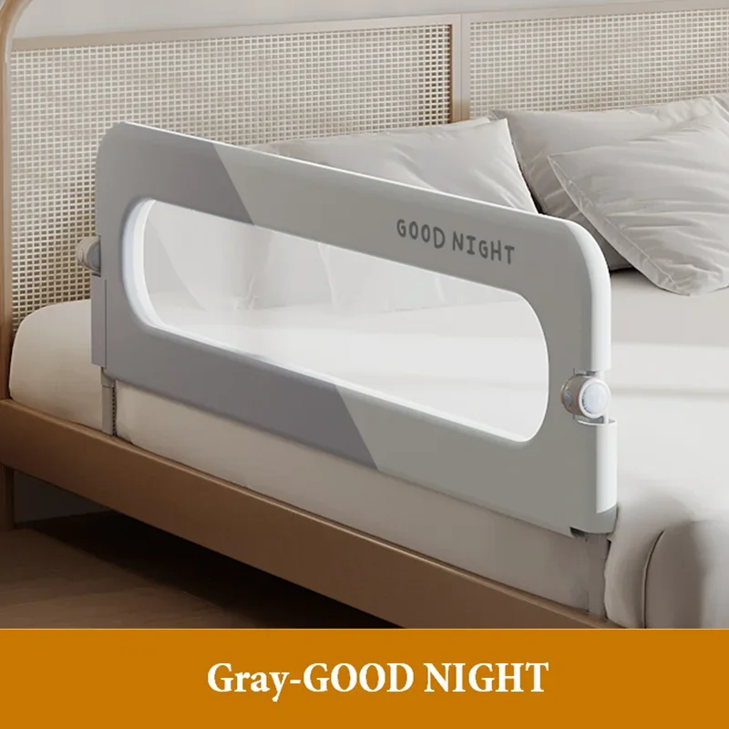 Barandilla plegable para cama de bebé, barandilla de seguridad para cama, protector de cama portátil para niños, barrera protectora, valla de seguridad anticaída