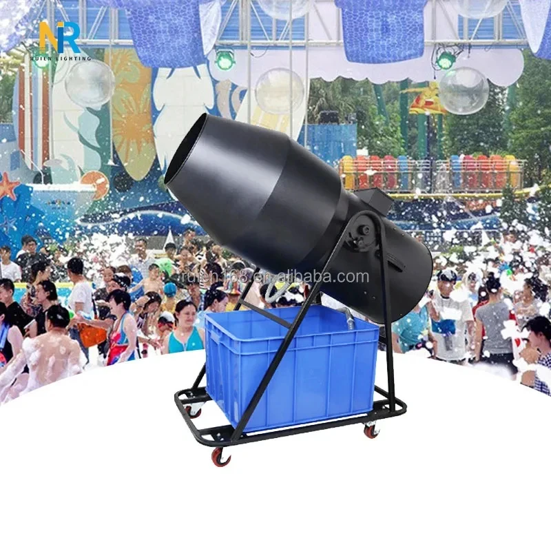 Máquina de espuma para fiestas con efecto de escenario de boda, 3000W, plegable, para interiores y exteriores, cañón de espuma, discoteca, DJ, fiesta.