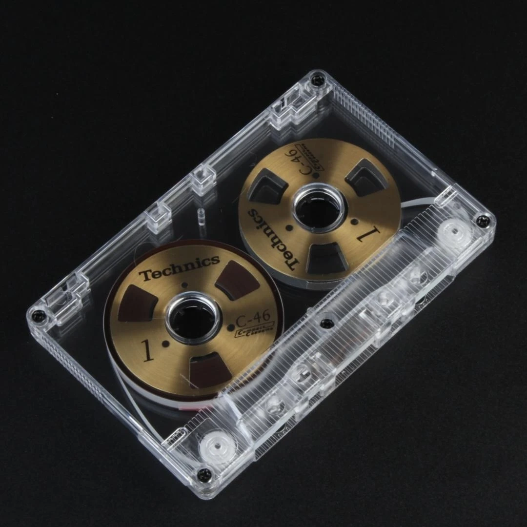 Cassette de carrete nacional de técnicas caseras DIY, cinta de casete de Audio en blanco de 46 Min