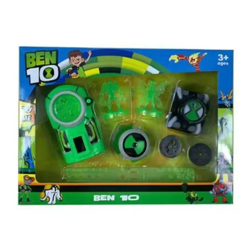 Reloj de Proyección Anime BEN10, Dispositivo de Transformación con Sonido y Luz, Figura de Acción Omnitrix, Modelo Ben, Juguete Coleccionable, Adornos, Regalos