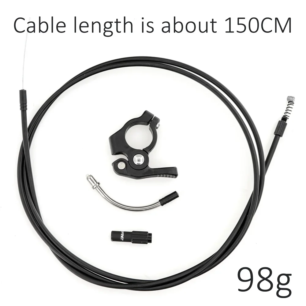 Tija de sillín con cuentagotas para bicicleta ZOOM, enrutamiento interno de 27,2-33,9 MM, 80mm, viaje para MTB, grava/bicicletas de carretera, accesorios para ciclismo de invierno