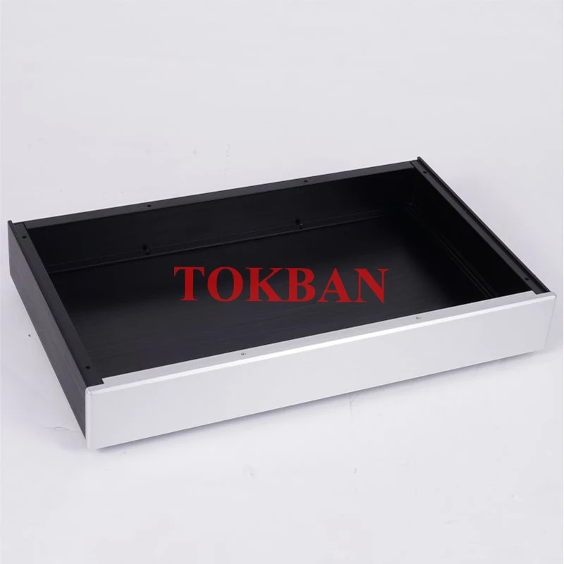 Tokban-carcasa de aluminio HIFI para amplificador doméstico, carcasa de chasis de preamplificador, x 46mm x 320 3204, 191