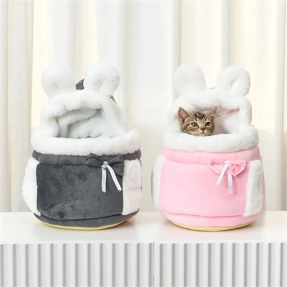 Mochila de Viaje para Perros Pequeños, Cálida para Invierno, para Chihuahua, Yorkshire, y Otros, Bolsa de Transporte para Mascotas