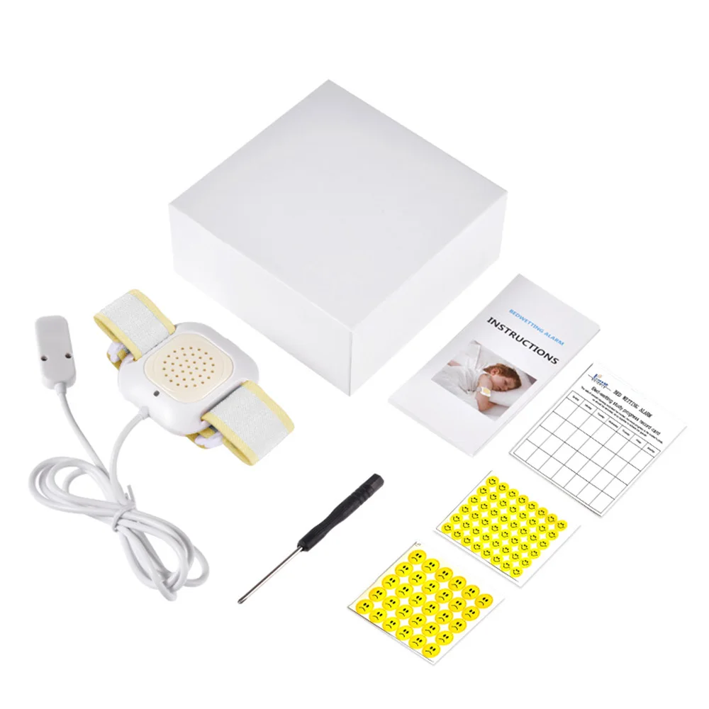 Alarma de Enuresis con sonido fuerte, luces brillantes y vibración fuerte, herramientas de entrenamiento para orinal de niños