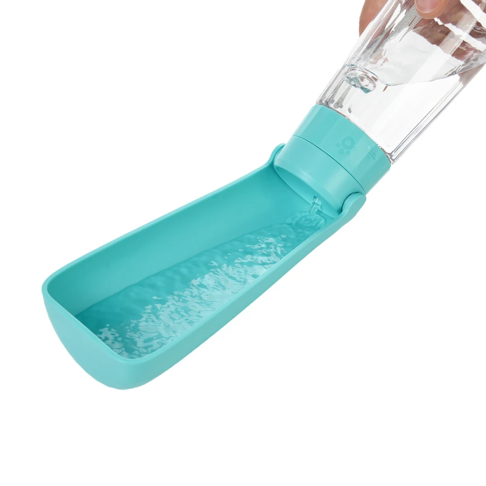 Botella de agua portátil para perros pequeños y grandes, cuenco para beber de mascotas de alta capacidad a prueba de fugas, suministros Labrador Beagle