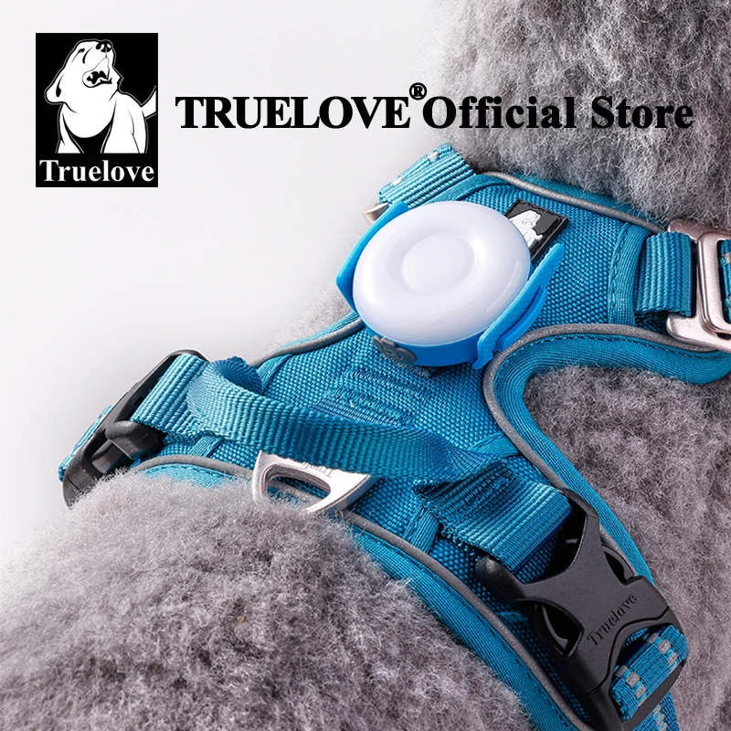 Truelove luz Led USB recargable Flash perro 3 modos de luz IP65 impermeable hace que tus perros amados se ve por la noche TLD19103