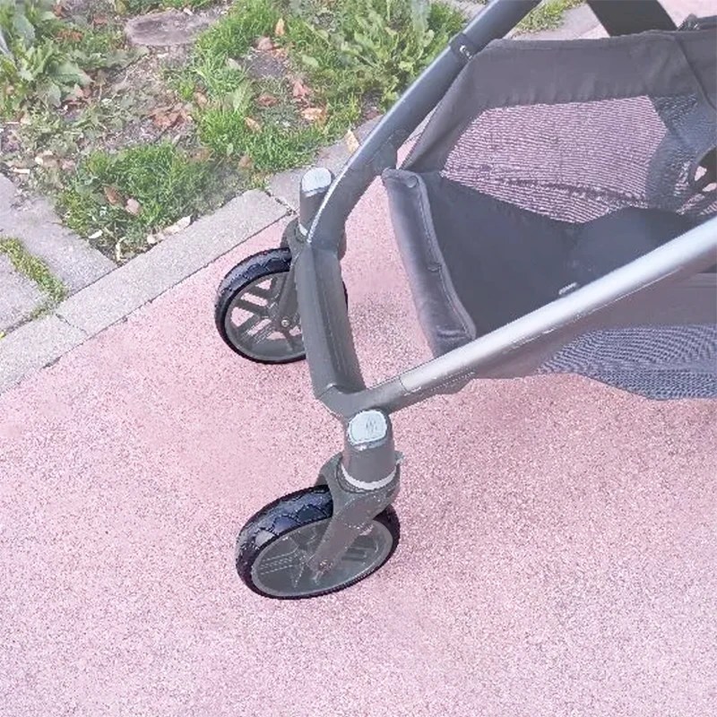 Llanta de rueda Uppababy Vista V1, también para Vista V2 Front One PU, cubierta de neumático exterior para cochecito sin cámara, accesorios compatibles con Buggy