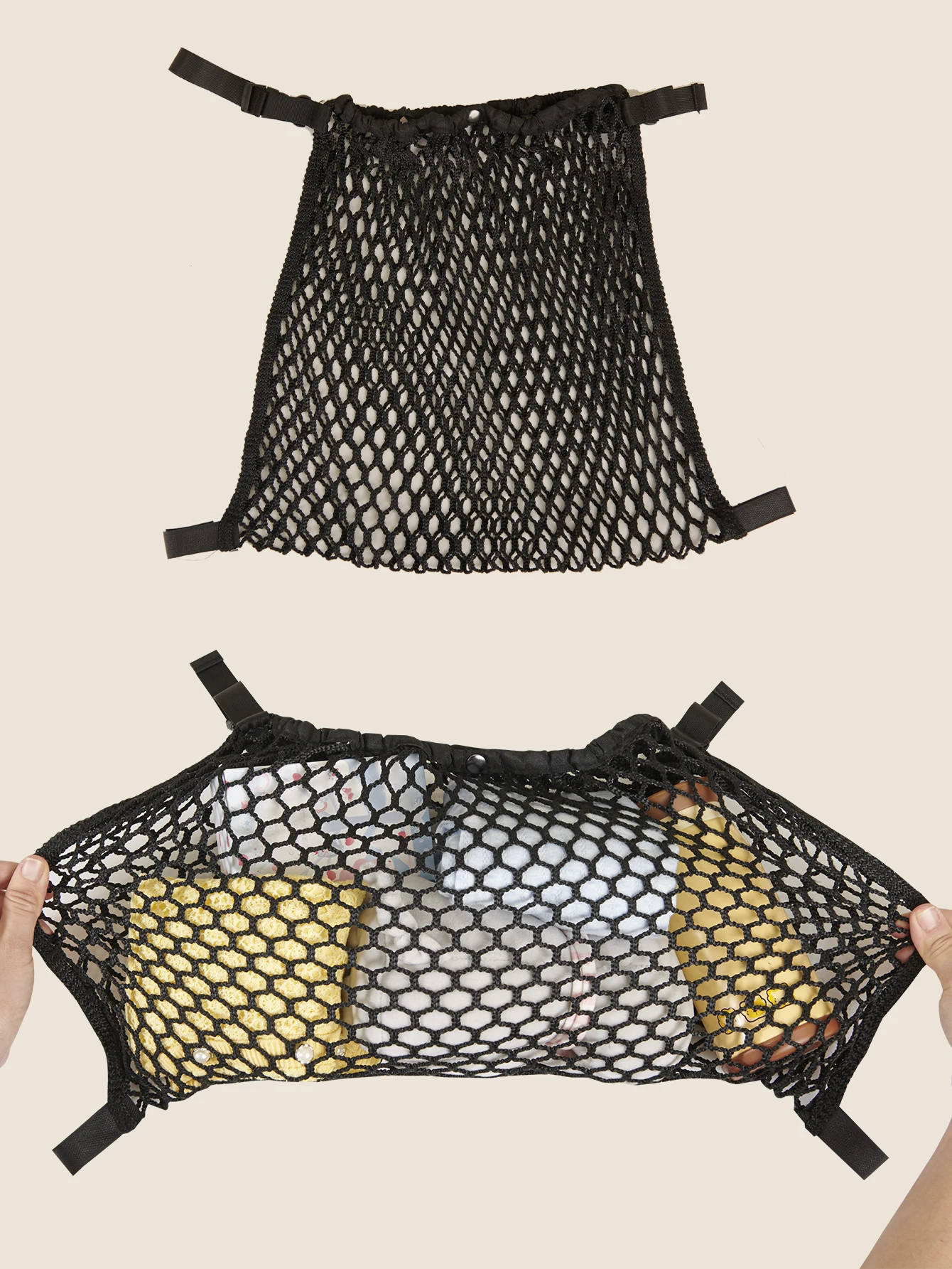 Sunveno-bolsa colgante para cochecito de bebé, duradera y resistente, plegable y ligera para un fácil almacenamiento