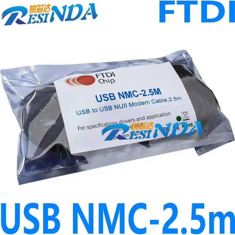 Cable de módem nulo USB NMC-2.5m USB genuino FTDI Spot 2,5 m rs232