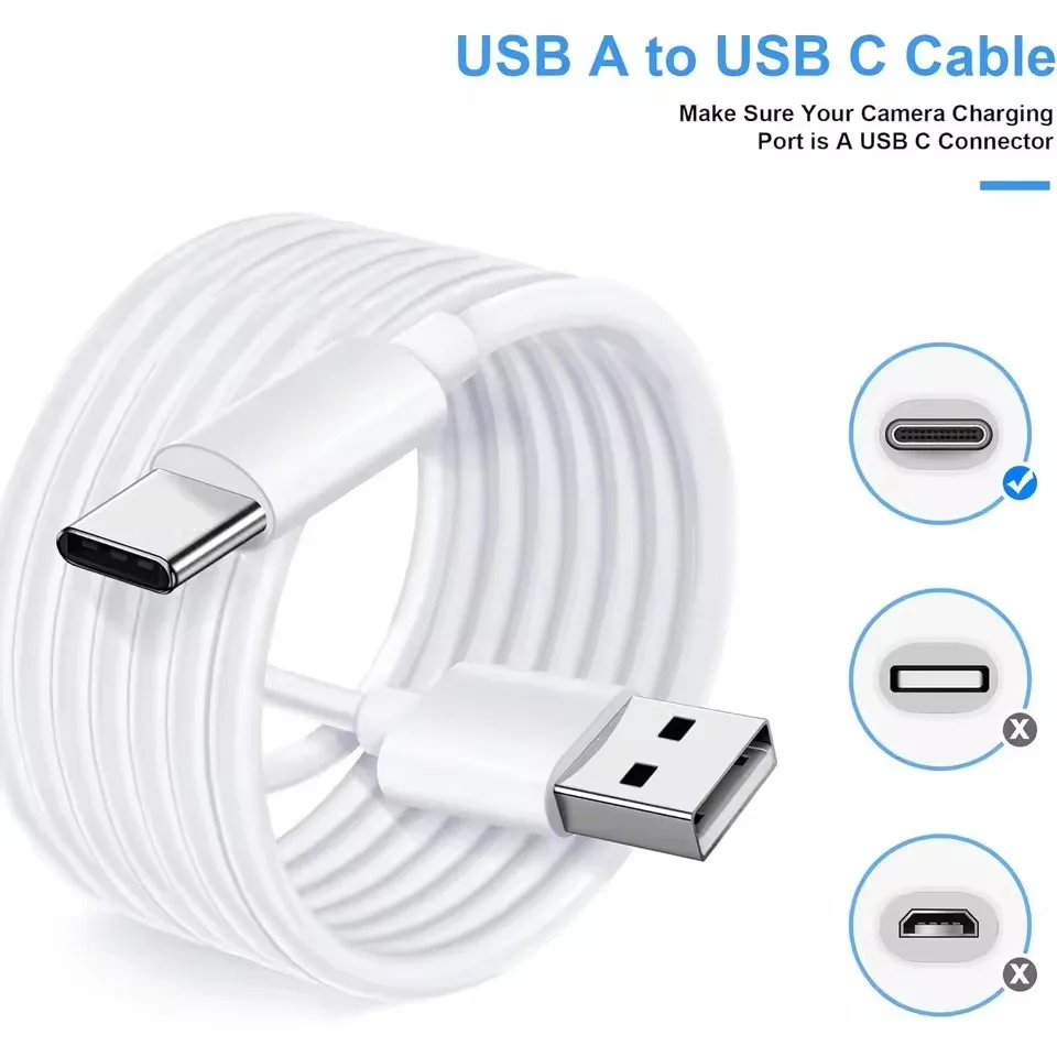 Cable de Extensión Micro USB Extra Largo de 10M 5M 3M 2M 1M, Cable de Datos Universal con Puerto Tipo C para Dispositivos Xiaomi, Samsung, Cámara, PS5, PS4