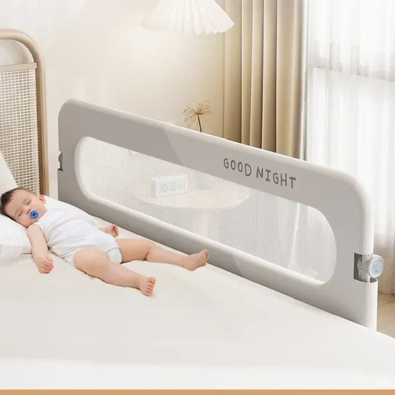 Barandilla plegable para cama de bebé, barandilla de seguridad para cama, protector de cama portátil para niños, barrera protectora, valla de seguridad anticaída