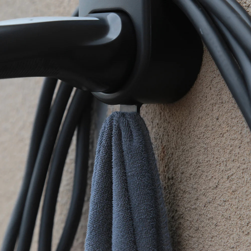 Soporte de Cable de carga de coche para Tesla Model 3 Y, accesorios de montaje en pared con soporte de chasis, conector, soporte de cargador
