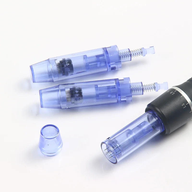 Paquete de 50/100 Cartuchos de Agujas para Dermapen A1, Puntas de Repuesto para Dermapen 9/12/24/36/42/R-nano