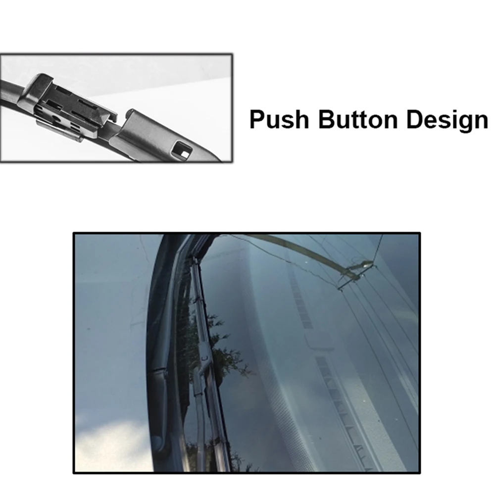 Juego de limpiaparabrisas, Kit de ventana delantera y trasera para Peugeot 3008 MK2 2017 2018 2019 2020 2021, limpiaparabrisas de 28 "y 16" y 12"