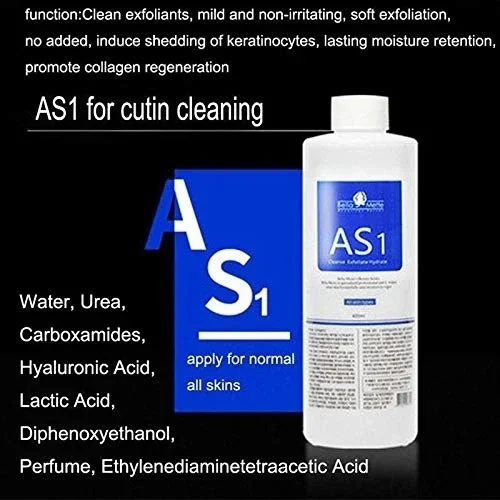 Aqua Peel-solución AS1 SA2 AO3 para dermoabrasión Facial, suero Facial de Limpieza Profunda, solución de burbujas coreanas, 1200ml, 3 unidades