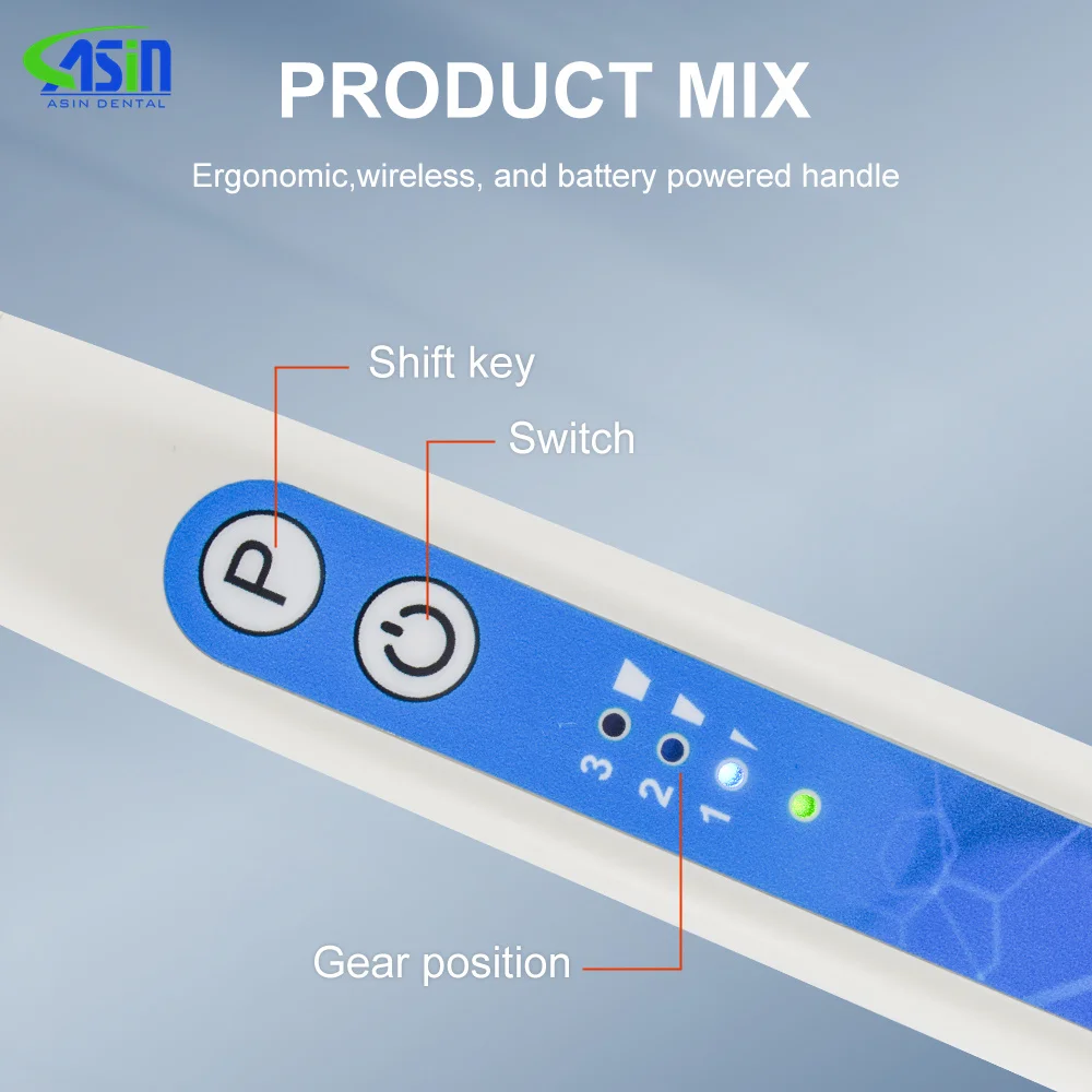Puntas de irrigador sónico Dental, activador Endo con luz LED para instrumento Dental, irrigador sónico de conducto radicular, herramienta endodoncia