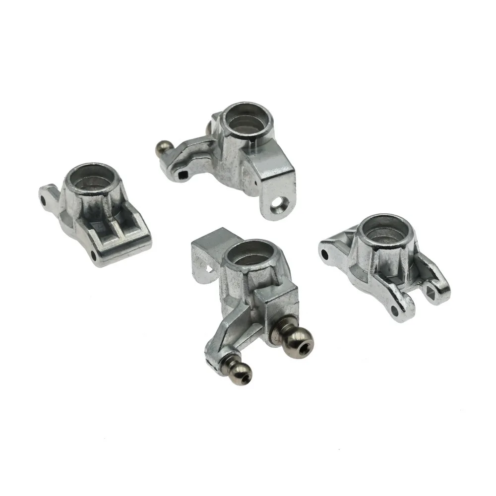 SCY 16101 16102 16103 16201 16101 Pro 16102 Pro Copa de dirección delantera de Metal y portador de buje trasero 1/16 piezas de mejora de coche RC