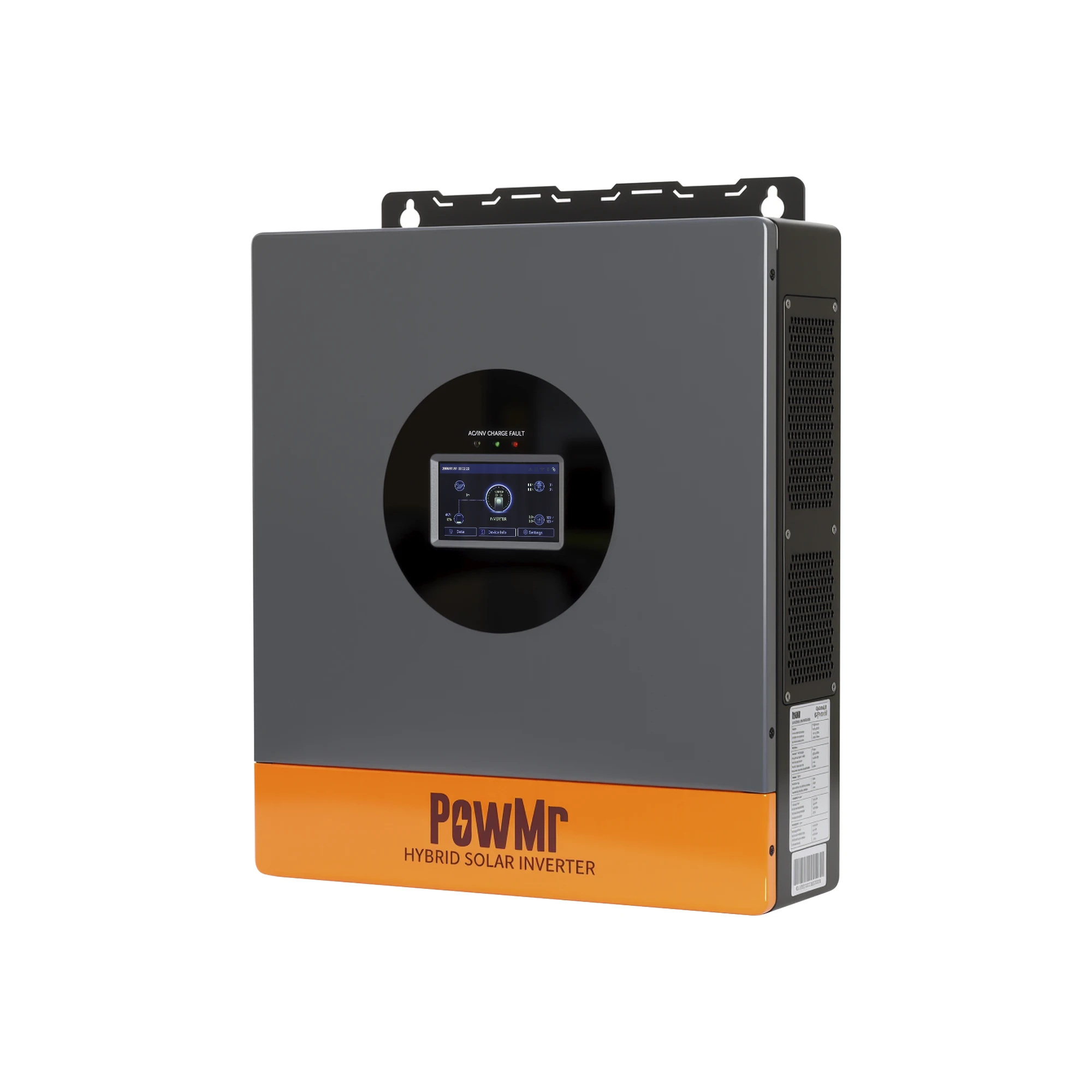 Inversor Solar de Fase Dividida PowMr 8KW 12.5KW DC 48V a 120V 240V AC con Cargador Solar MPPT, Onda Sinusoidal Pura, Inversor Fuera de Red para Hogar, Compatible con Baterías de Litio