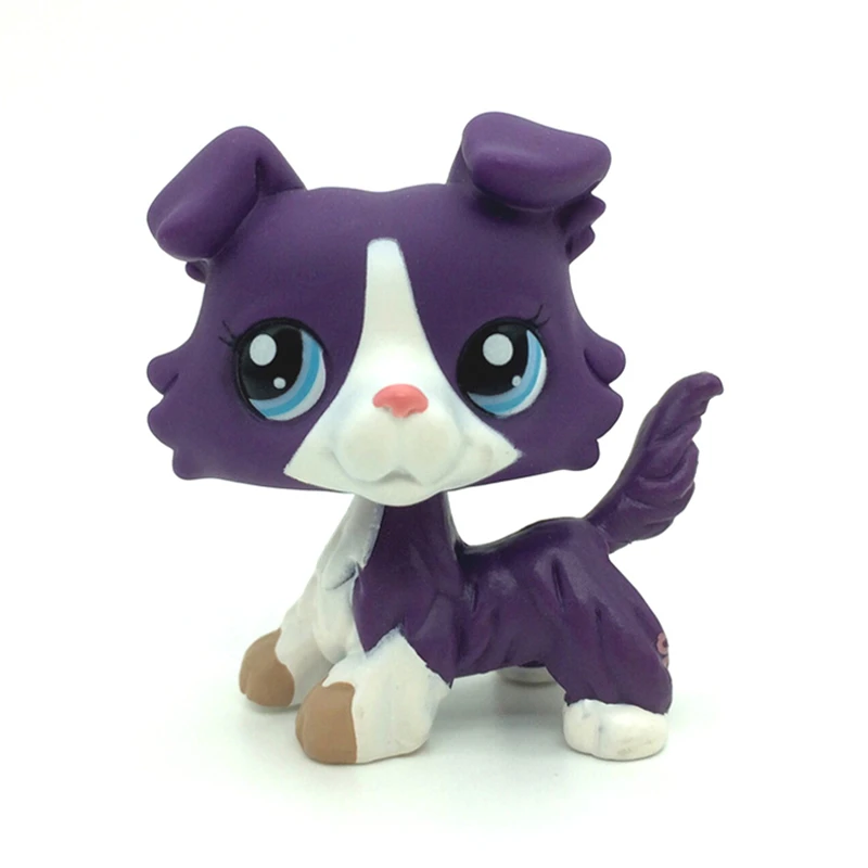 LPS CAT Rare Pet Shop Toys Stands Figuras de Colección Antiguas de Animales Adorables: Gato de Pelo Corto, Gatito, Cachorro Husky, Perro, Zorro