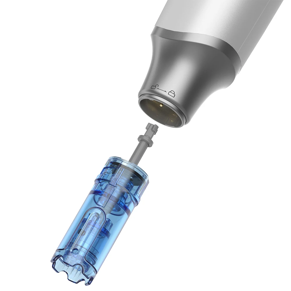 10 unidades de cabezales de repuesto para Dr. Pen M9, aguja de 0.25 mm de longitud