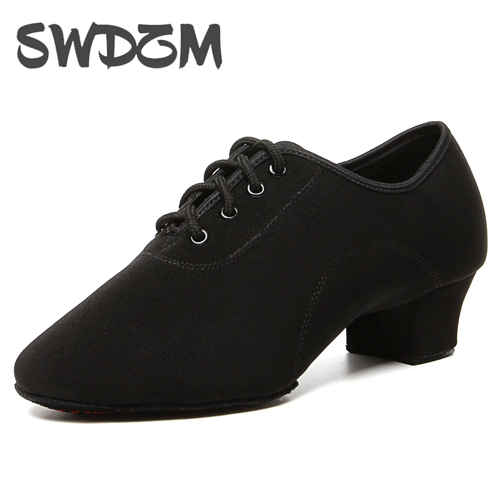 Zapatos de baile para hombre y mujer, zapatos de salón modernos para adultos, zapatos de Tango Samba, zapatillas de baile modernas, zapatos de entrenamiento latino