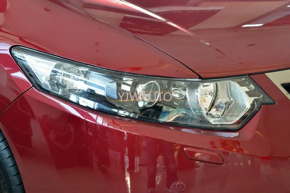 Para Honda Accord Spirior Acura TSX 2009-2013 lente de faro cubierta de faro de coche reemplazo de vidrio lámpara frontal transparente carcasa de coche