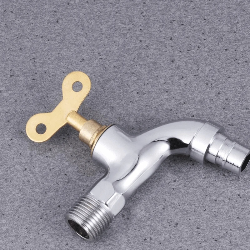 Grifo de agua portátil para el hogar, llave de bloqueo, antirrobo, para cocina y exterior