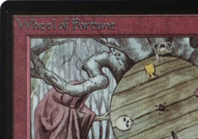 LK22 Mana Echoes Blood Moon Final Fortune Flare of Duplication Goblin Wizard Tarjetas Proxy TCG de Alta Calidad (Núcleo Negro)