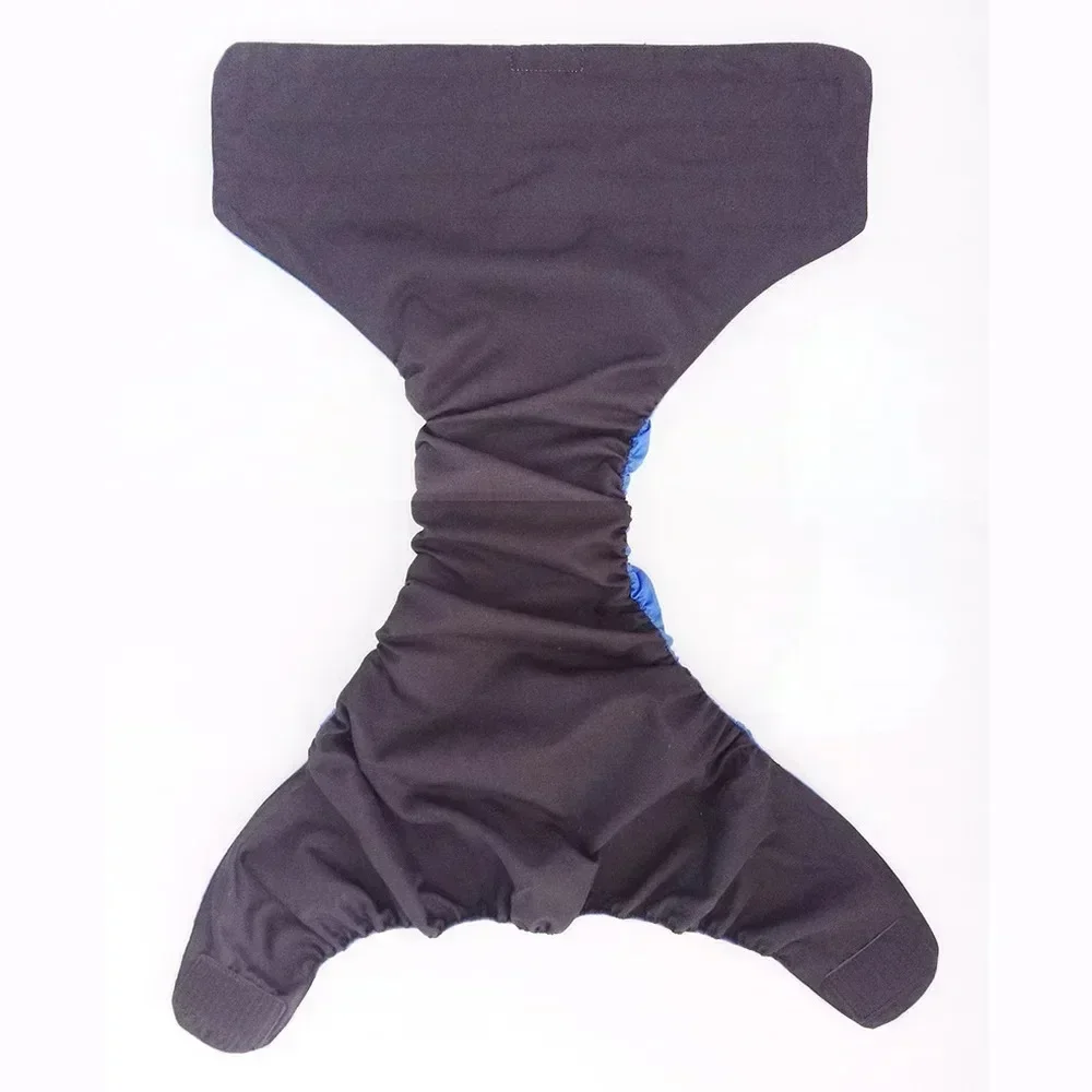 Pañal de Tela Lavable para Adultos, Pañal Impermeable para Incontinencia, Pantalones Reutilizables Súper Absorbentes, Transpirables y a Prueba de Fugas