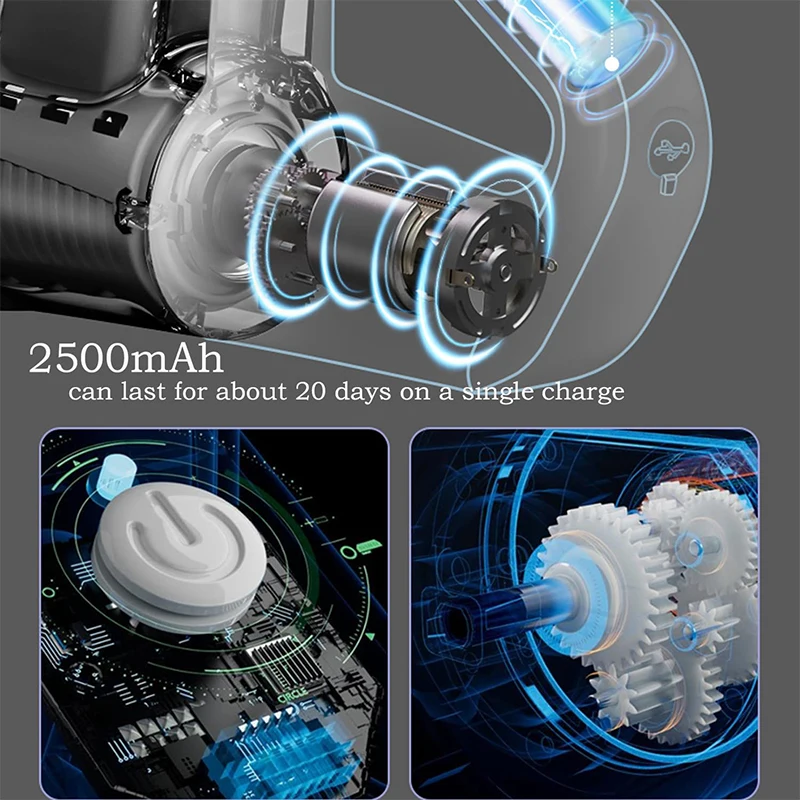 LMETJMA rallador de queso eléctrico, máquina de ensalada portátil con 4 formas diferentes de cuchillas, trituradora cortadora rotativa eléctrica de 40W JT363