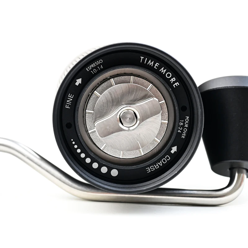 Molinillo de café Manual TIMEMORE Chestnut C2S, nueva actualización, molinillo de mano portátil con cuerpo de Metal integrado, ideal para viajes y Camping