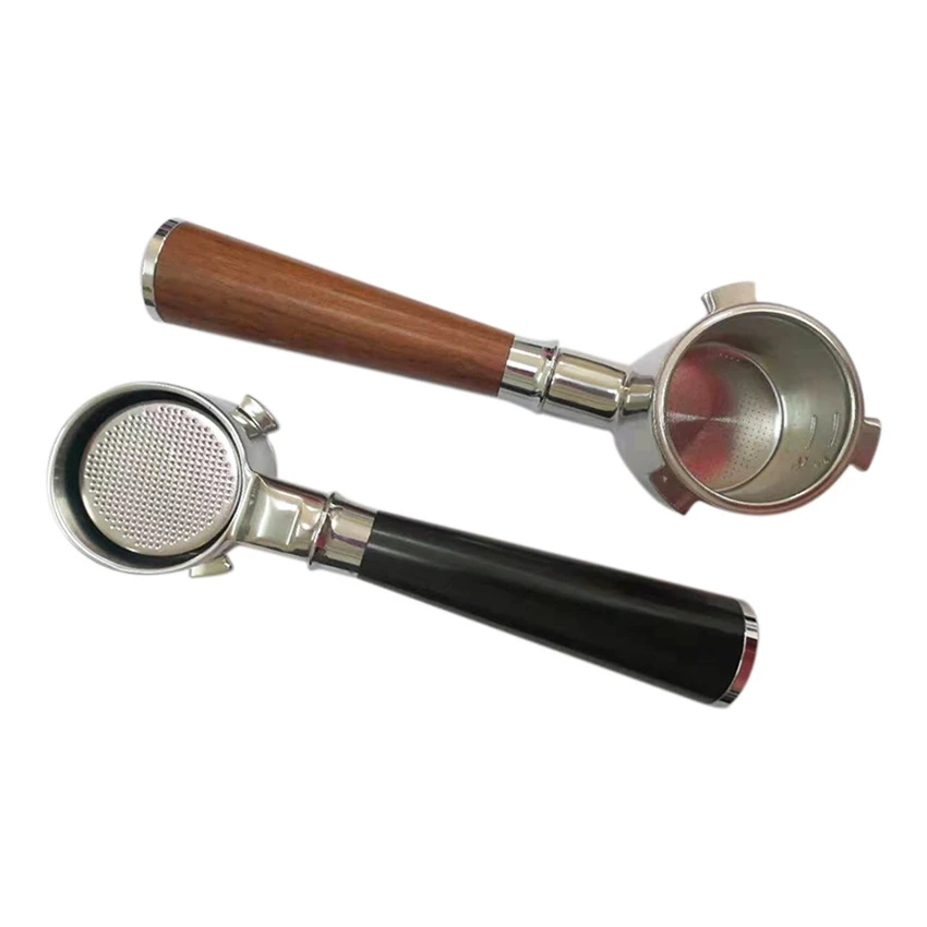 Portafiltro sin Fondo de 51 mm para Cafetera Delonghi La Specialista EC9335/EC9155/EC9455/EC9665, con Filtro de 2 y 4 Porciones
