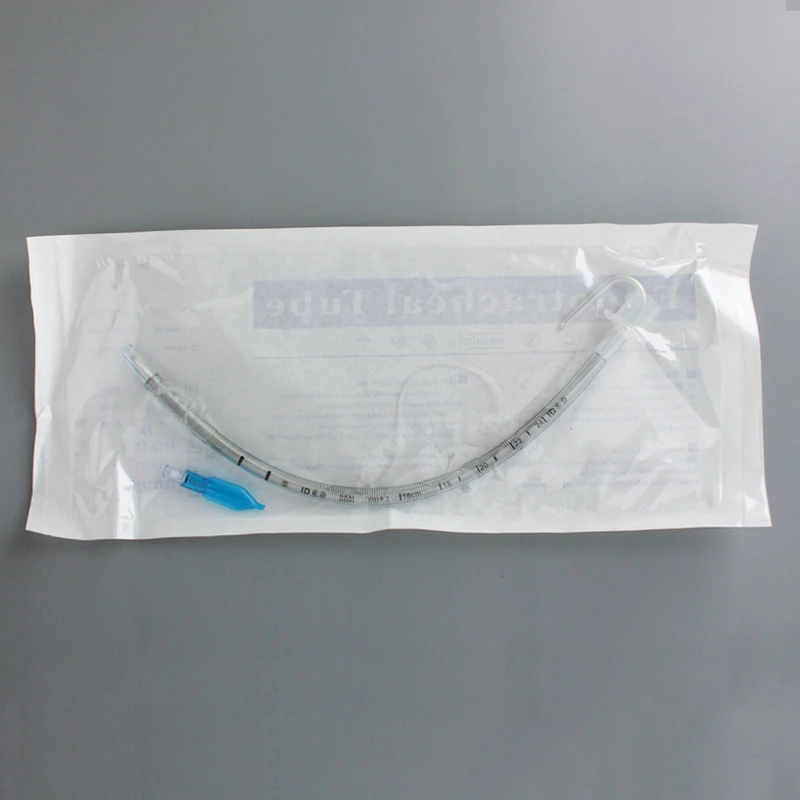 Tubo endotraqueal reforzado con estilete de intubación endotraqueal de 2,5-10 mm con manguito de presión