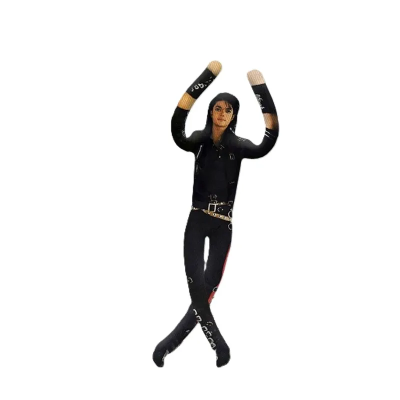 Nuevo Estilo Muñeco de Peluche de Michael Jackson para Cosplay, Figura Articulada para Decoración de Habitación, Regalo con Movilidad Articular Abstracta