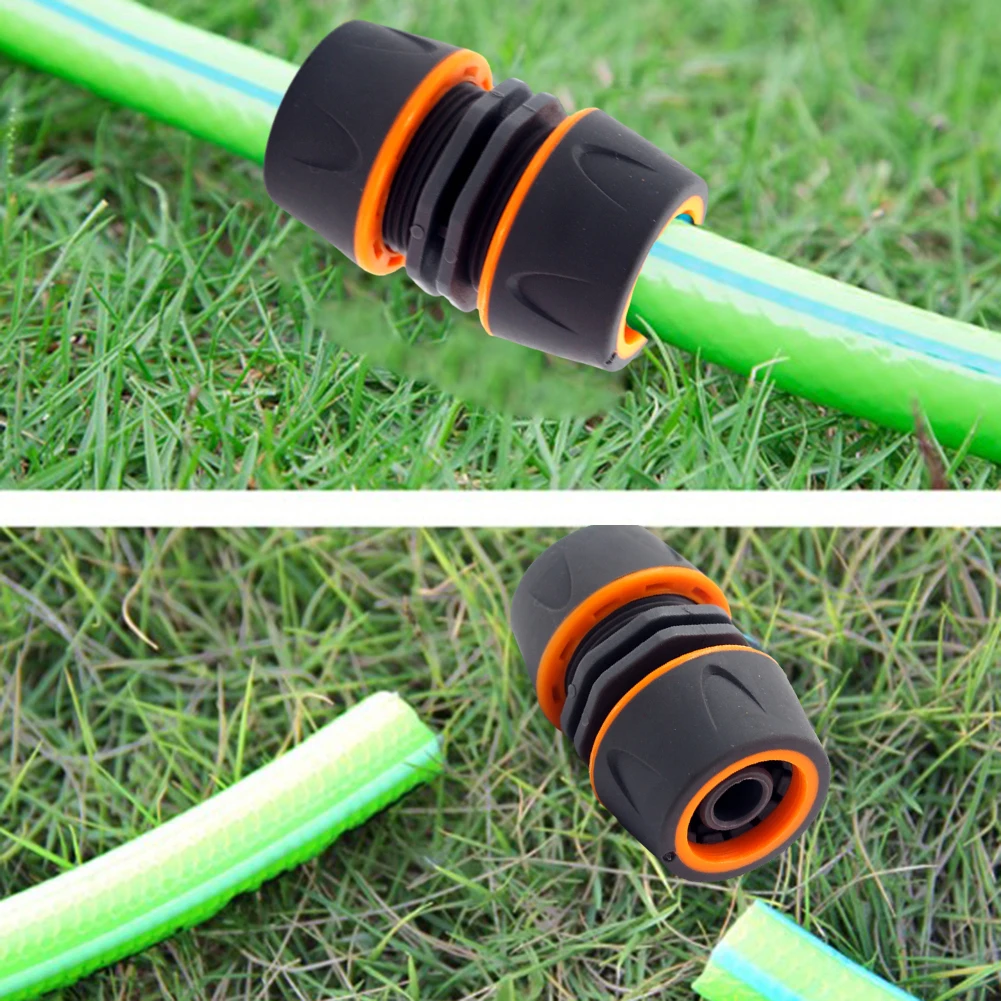 Adaptador de conector de extensión de unión de manguera de 1/2 pulgadas, 1 Uds., para manguera de jardín, conector de reparación de extensión de riego