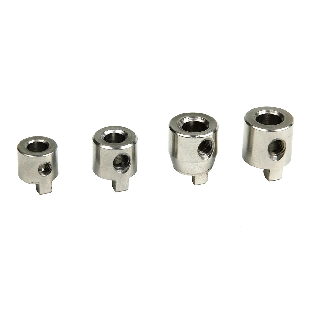 2 uds. De acero inoxidable de diámetro 3mm/4mm/4,76mm/5mm, modelo de barco, eje de perro, accesorios de muleta para eje de transmisión de barco Rc