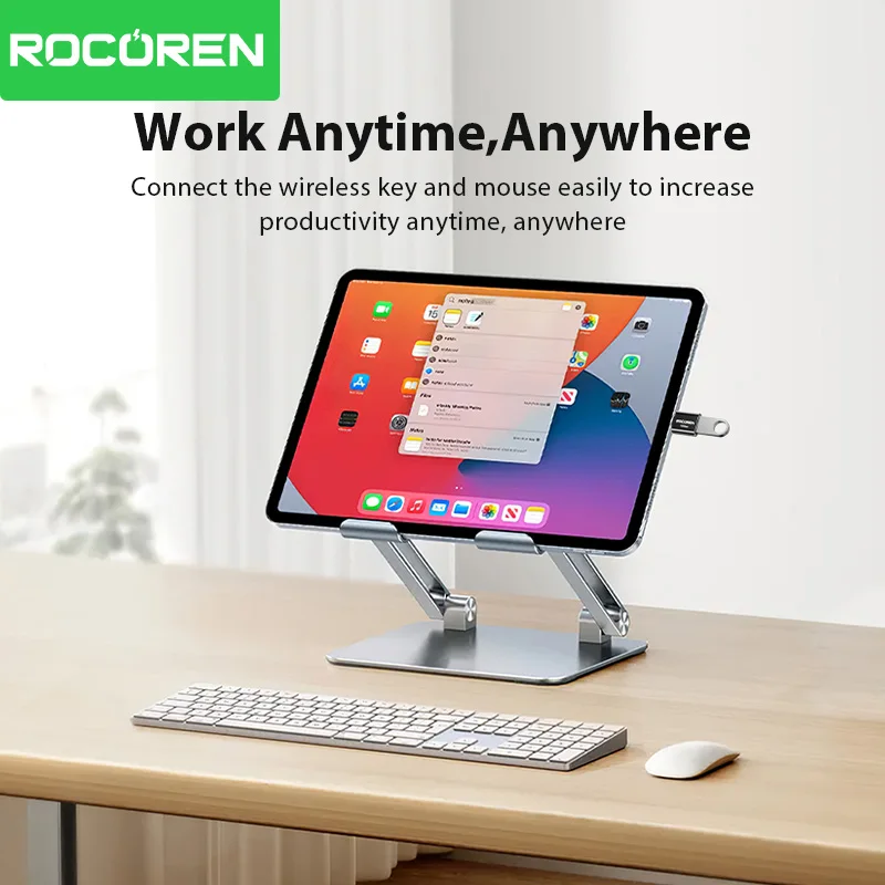 Rocoren USB tipo C OTG adaptador USB C macho a USB 3,2 hembra convertidores de Cable para Macbook Samsung S23 Xiaomi 10 Gbps tipo c OTG