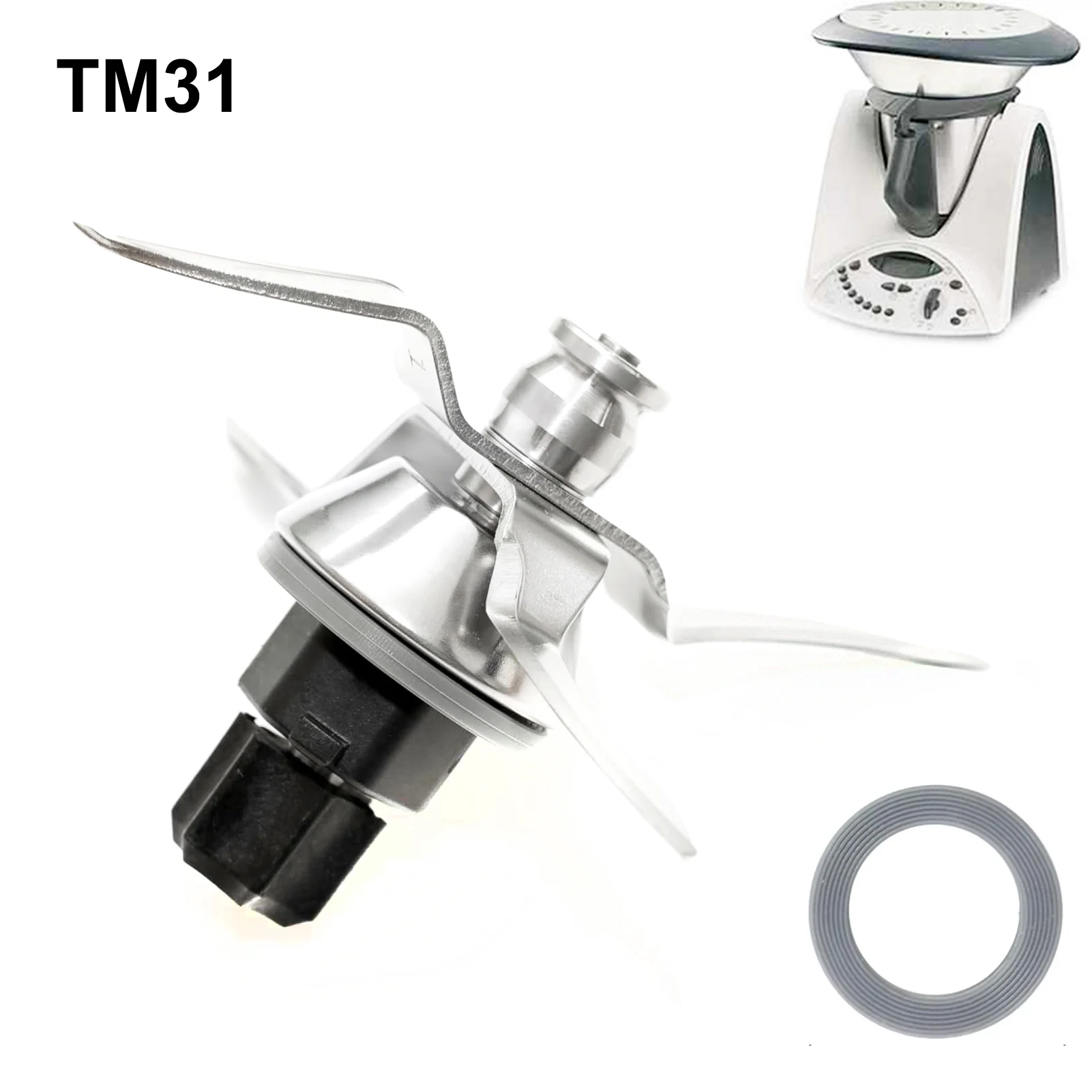 Cuchilla de licuadora TM31 para Vorwerk Thermomix, repuesto de cuchillo mixto
