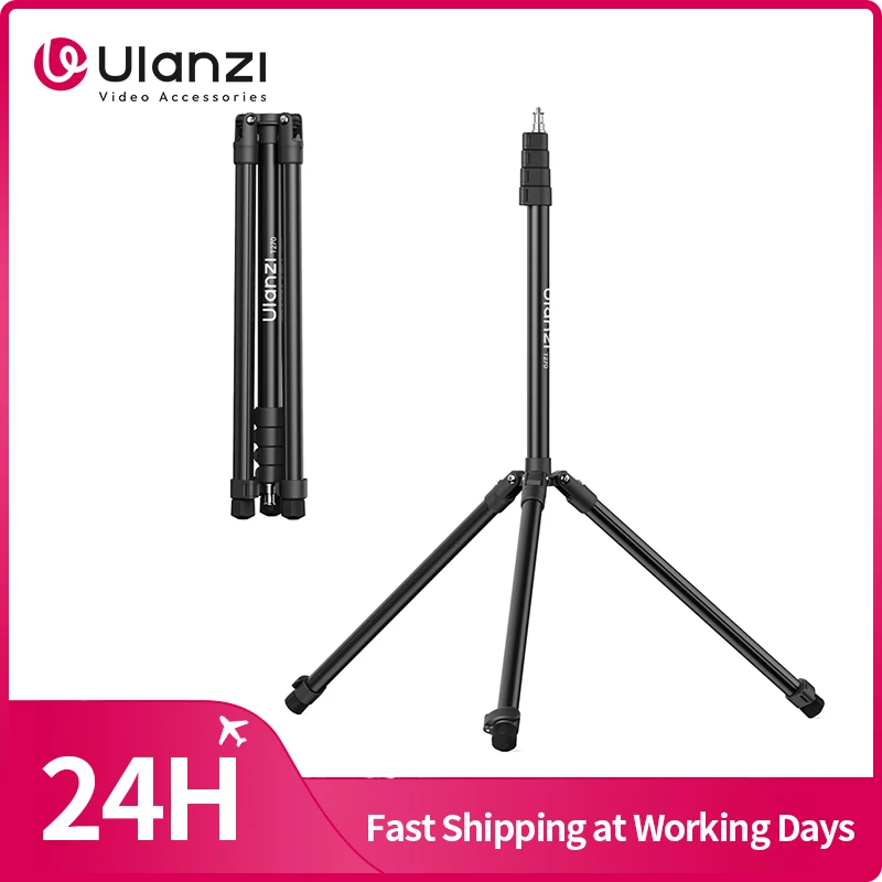 Ulanzi T270 2,7 m soporte de luz 2,7 M soporte de luz de Metal trípode carga máxima 6 kg para luz de relleno COB luz con montaje en V Softbox Softball