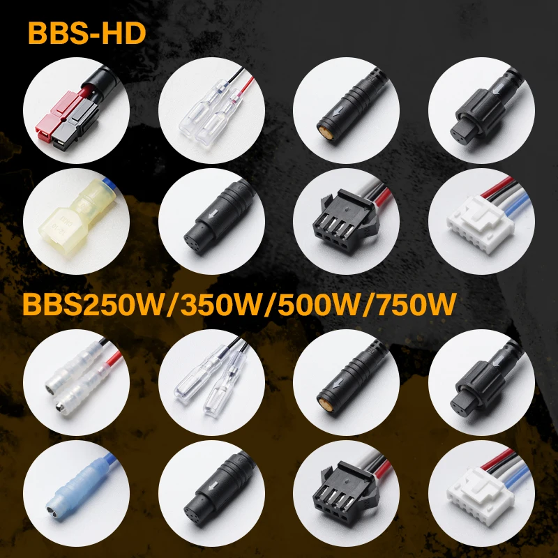 Controlador de Repuesto para Motor Bafang Mid Drive BBS01B BBS02B BBSHD 36V 250W 350W 500W / 48V 500W 750W 1000W / 52V 1000W