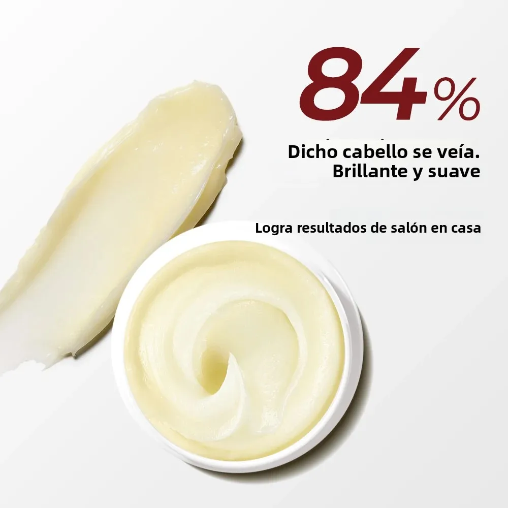 Mascarilla Capilar de Colágeno Karseell 500ml, Reparación Profunda, Acondicionador con Aceite de Argán, Esencia para Cabello Seco y Dañado