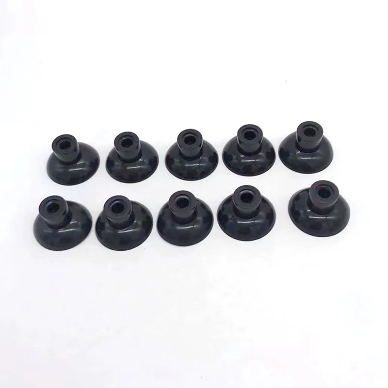 Ventosa de acuario negra transparente, soporte de tubo de aire, ventosa para bomba de tanque de peces, accesorios de Clip de fijación de tubo de aire de oxígeno, 10 Uds.