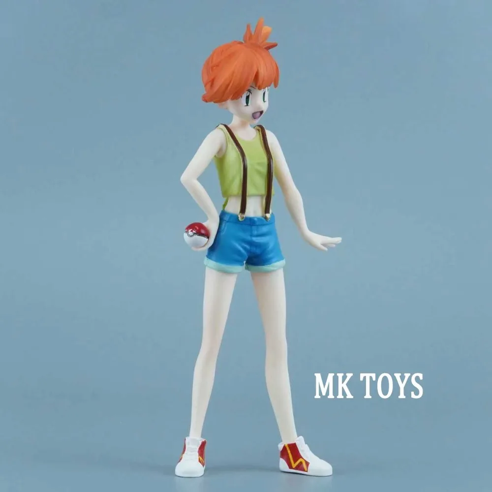 Figuras de Anime Pokémon, Ash Ketchum, Misty, Brock, Figuras de Acción de PVC, Estatua, Adorno de Escritorio, Colección de Modelos, Juguetes, Regalos, 13-15 cm
