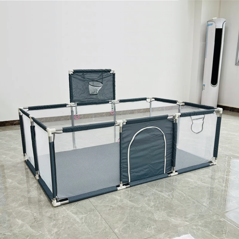 Parque infantil IMBABY para niños, parque infantil interior, barrera protectora de seguridad, parque infantil deportivo grande para piscina seca para niños
