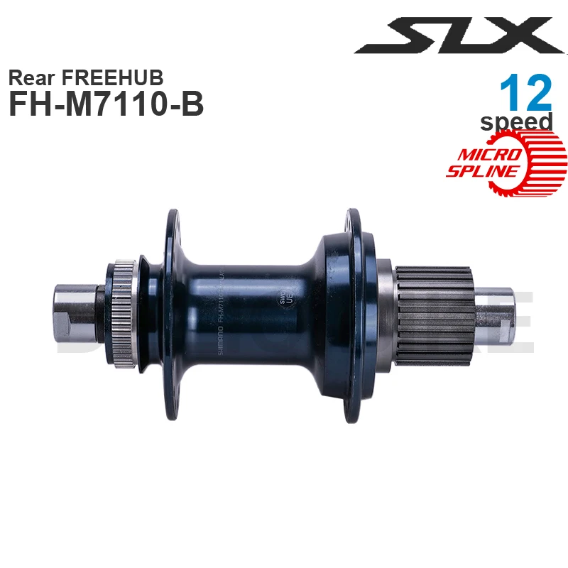 SHIMANO-buje delantero SLX HB-MT410-B, HB-M7110, HB-M7110-B, FH-MT410-B, FH-M7110, MICRO SPLINE, FREEHUB trasero, 14812 velocidades