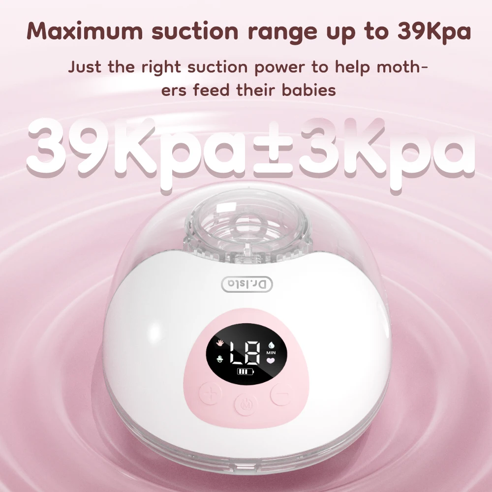 MAMIJOY extractor de leche eléctrico portátil 4 modos 36 niveles de succión manos libres 35dB extractores de leche de bajo ruido lactancia EB50 y EB50D