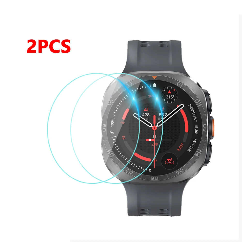 Protector de Pantalla de Vidrio Templado para Samsung Galaxy Watch9 Ultra2 47mm, Anti-Rayones, para Galaxy Watch 9 8 40/44mm, Accesorios