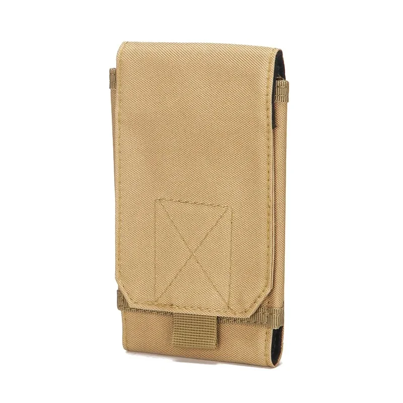 Bolsa de Cintura Universal Molle para Teléfono Celular, Bolsa Táctica para Teléfono Móvil para Actividades al Aire Libre, Bolsa de Accesorios para Correr, Acampar y Cazar