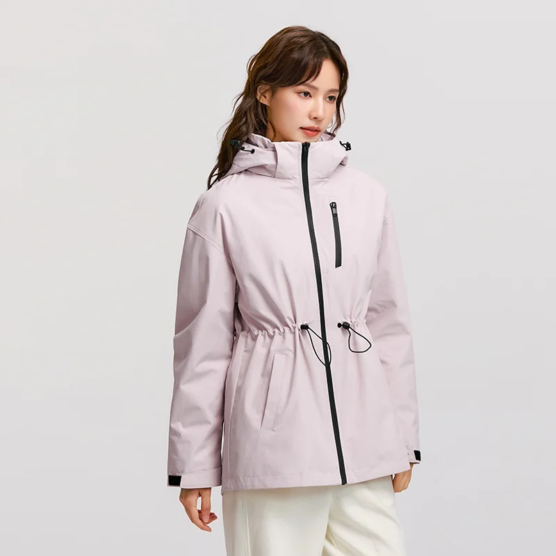 Chaqueta de Plumón Semir para Mujer, Nueva Colección 2026, Dos Piezas, Tres en Uno, Impermeable, Resistente al Aceite y a las Manchas, para Viajes, Uso Diario y Actividades al Aire Libre, Abrigo de Invierno