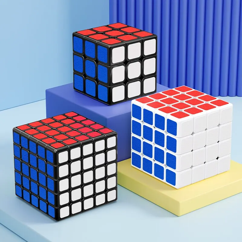 SENGSO-cubo mágico 3x3 con textura esmerilada, juguete educativo, rompecabezas, diseñado para competición